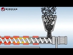 Introduction of extruder screw