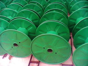 Cable Punching Steel Bobbin Spool Reel Untuk Mesin Berliku