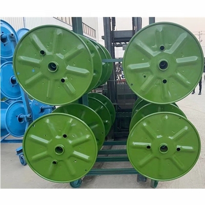 Cable Punching Steel Bobbin Spool Reel Untuk Mesin Berliku