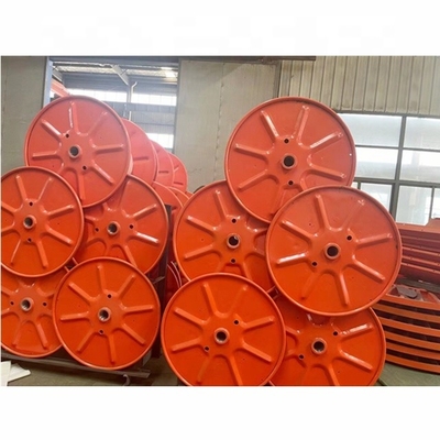 Cable Punching Steel Bobbin Spool Reel Untuk Mesin Berliku