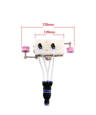 Bagian Ganda Double Porcelain Eyelet Cable Blow Dryer Untuk Jalur Ekstrusi Kabel