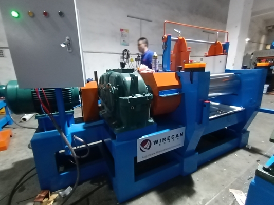 Mesin Pencampur Silikon Mil Pencampur Karet