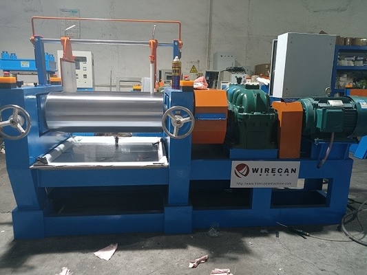 Mesin Pencampur Silikon Mil Pencampur Karet