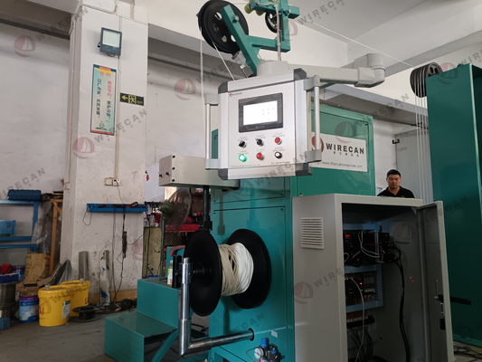 Mesin Gulung Kabel Jaringan Gulung 8-Bentuk Efisien Dengan Cincin Anti-Winding