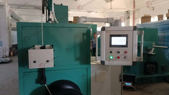 Mesin Gulung Kabel Jaringan Gulung 8-Bentuk Efisien Dengan Cincin Anti-Winding