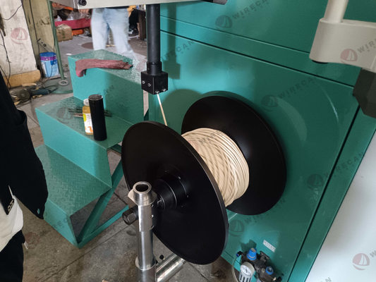 Mesin Gulung Kabel Jaringan Gulung 8-Bentuk Efisien Dengan Cincin Anti-Winding