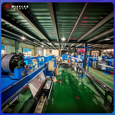 WRK-50 Lini Ekstrusi Tabung Lolos Produksi Kabel Serat Optik Berkecepatan Tinggi