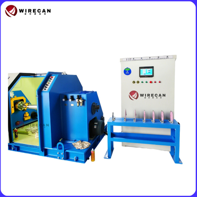 High Speed Cantilever Stranding Machine With Steady Tension (WRK Series) untuk produksi kabel data/komputer/power