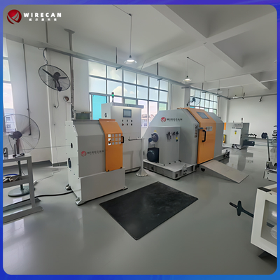 High Speed Cantilever Stranding Machine With Steady Tension (WRK Series) untuk produksi kabel data/komputer/power