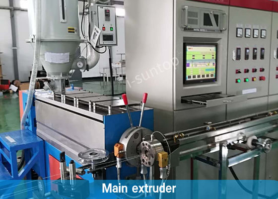SZ Oscillator Type Electric Distribution Fiber Optic Cable Making Machine