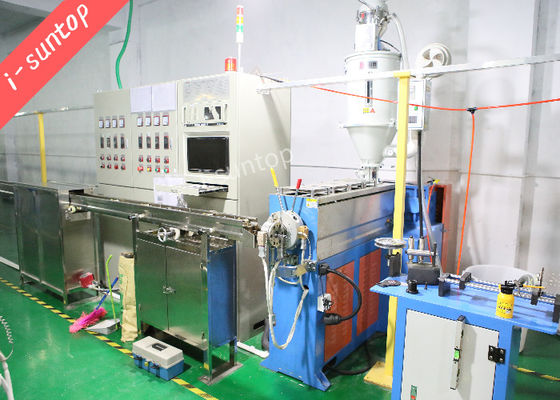 Mesin Ekstrusi Kabel 300mpm, Mesin Extruder Kawat Tali Pengisi Polypropylene