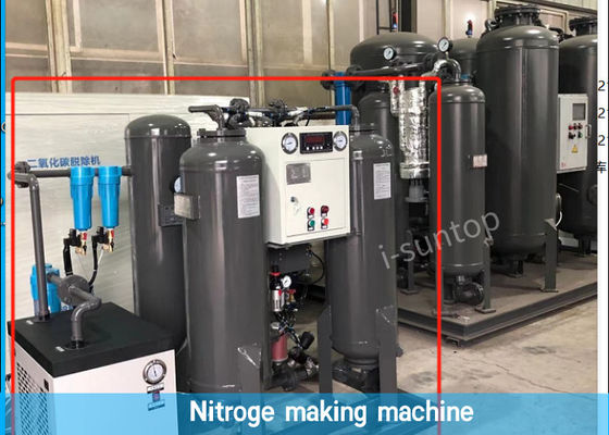 GF-1800 7500W Fiber Coloring Dan Rewinding Machine Dengan Mesin Pembuat Nitrogen