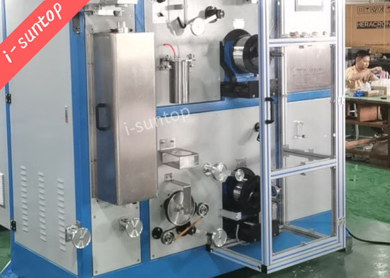 GF-1800 7500W Fiber Coloring Dan Rewinding Machine Dengan Mesin Pembuat Nitrogen