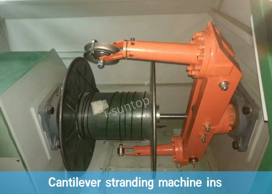 Hidrolik Lifting 800r / Min 20mm Wire Single Twist Bunching Machine