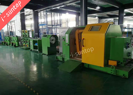 Hidrolik Lifting 800r / Min 20mm Wire Single Twist Bunching Machine