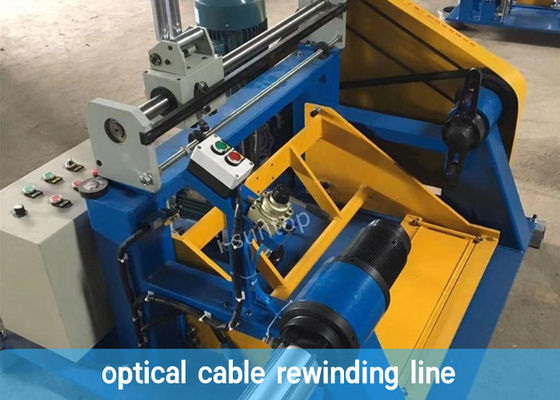 Mesin Coiling Kabel SGS, Mesin Penggulung Kabel 50HZ Dengan Penghitung Meter