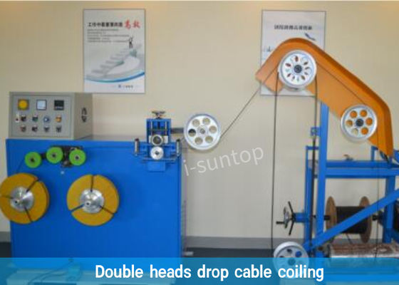 300mm 600r / Min FTTH Drop Automatic Wire Coiling Machine Indoor