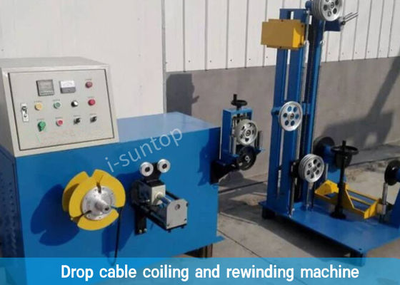 300mm 600r / Min FTTH Drop Automatic Wire Coiling Machine Indoor