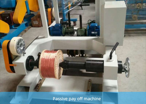 Mesin Extruder Kabel PVC Lapisan Ganda 500mpm Dengan Konduktor Tembaga