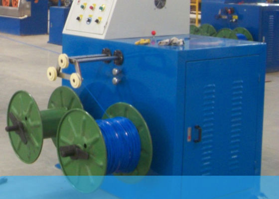 Mesin Extruder Kabel PVC Lapisan Ganda 500mpm Dengan Konduktor Tembaga