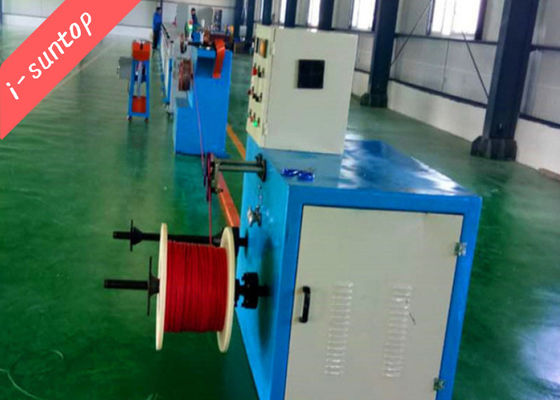 15kw 90kg / H Mesin Manufaktur Kawat Garis Ekstrusi Kabel Silikon