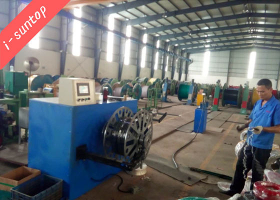 Single Wheel 380VAC Automatic Wire Winding Machine Dengan Motor Didorong