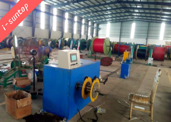 Single Wheel 380VAC Automatic Wire Winding Machine Dengan Motor Didorong