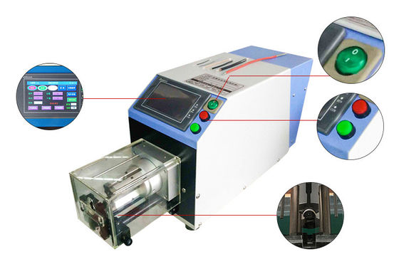 Multi Core 700pcs / H Wire Stripping Dan Crimping Machine Untuk Pemotongan Kabel Koaksial