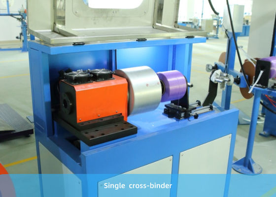 4000rpm Single Drum Concentric Cross Binder Dengan Motor Servo 2kw