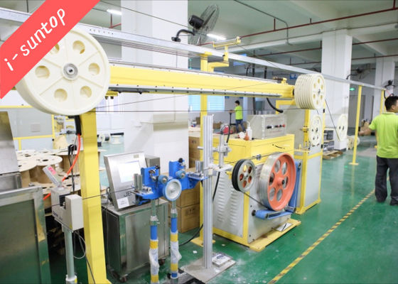 Mesin Ekstrusi Kabel 300mpm, Mesin Extruder Kawat Tali Pengisi Polypropylene