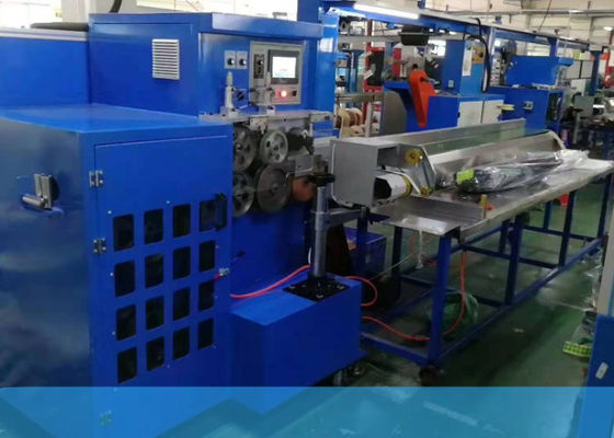 Kontrol PLC Mesin Pemotong Kabel Otomatis, Peralatan Pembuatan Kabel 240m / Min