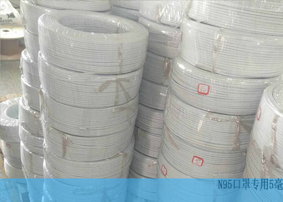 Masker Wajah Single Core Double Core Nose Wire Line Produksi Ekstrusi Kabel