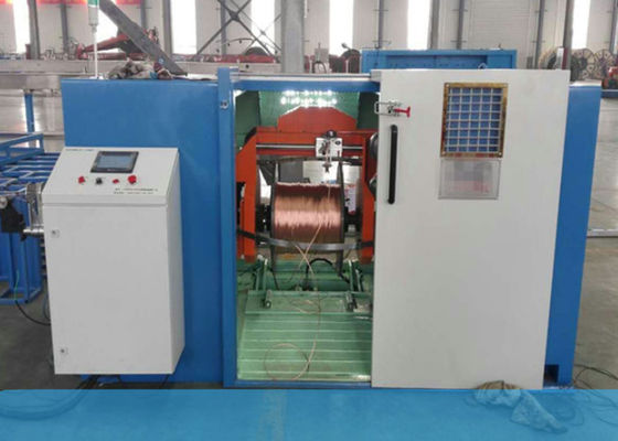 Kontrol PLC Otomatis 7500W Double Twist Bunching Machine Untuk Kawat