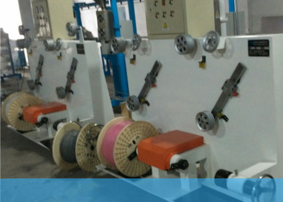 Tiga Fase CAT5E 2500r / Min Wire Double Twist Stranding Machine
