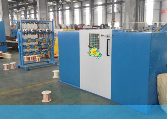Multi Strand 2.2kw Double Twist Bunching Machine Untuk Kawat Tembaga