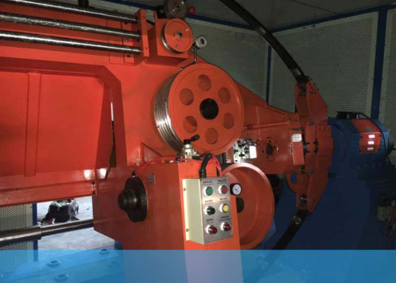 800rpm Wire Bunching Machine, Motor DC 40HP Bow Type Double Twist Buncher