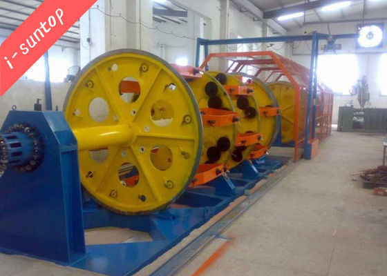 630/6 + 12 Mesin Memutar Kabel 30kw Untuk Kawat Aluminium Telanjang