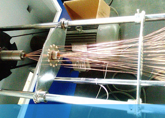 Kontrol PLC Otomatis 7500W Double Twist Bunching Machine Untuk Kawat