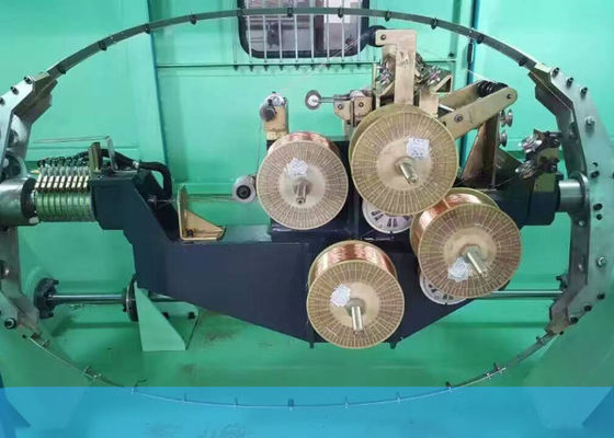 1+6+12 BVR 2000r/Min Cable Buncher Cable Twisting Machine Hemat Energi