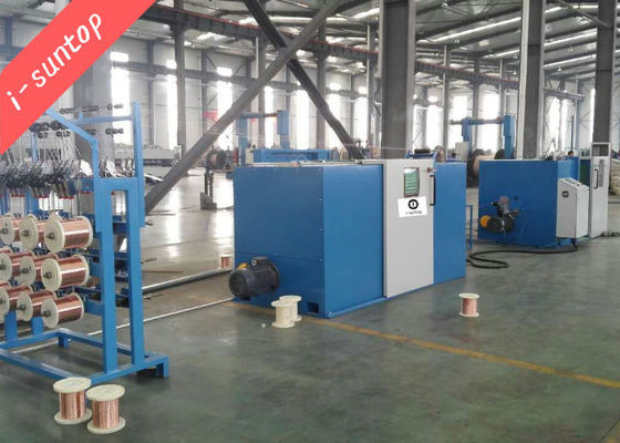 1+6+12 BVR 2000r/Min Cable Buncher Cable Twisting Machine Hemat Energi