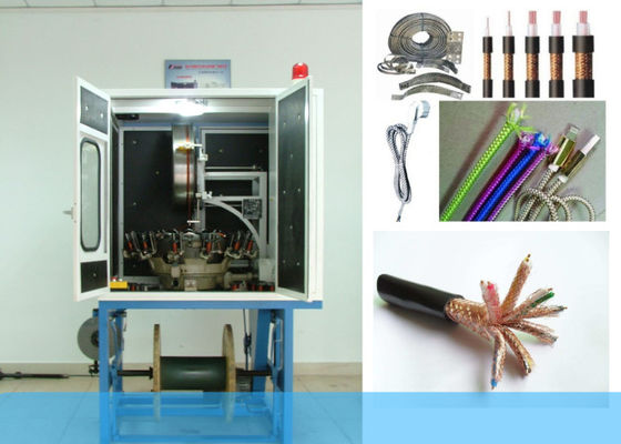 16 Mesin Mengepang Kabel Berkecepatan Tinggi Spindle Dengan Penutup