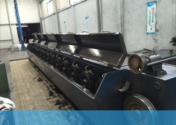 Mesin Menggambar Kawat Perak 75kw 13die Dengan Pengambilan Ganda Otomatis