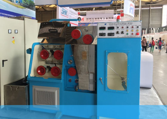 Rem Pneumatik 2500mpm Mesin Menggambar Kawat Tembaga Tanpa Mesin Annealer