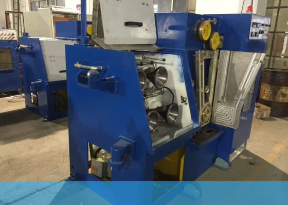 3 Fase 1200m / Min Mesin Menggambar Kawat Tembaga Halus Dengan Annealing
