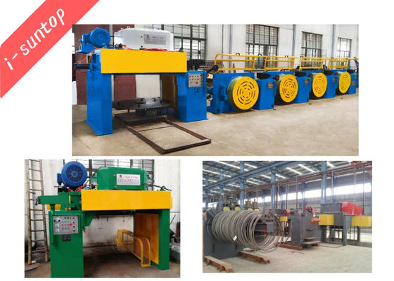 Mesin Menggambar Kawat Tembaga SGS, Mesin Menggambar Kawat Vertikal 130kw