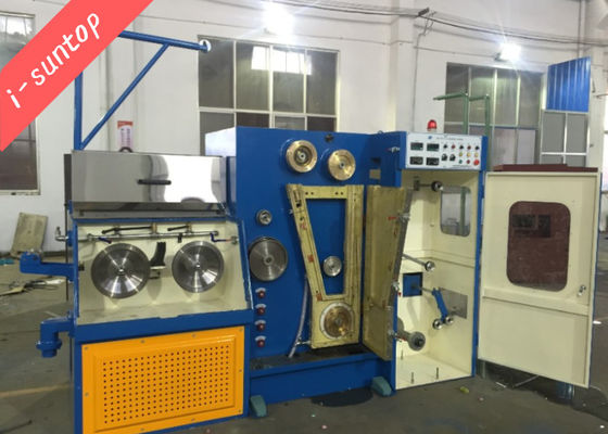 3 Fase 1200m / Min Mesin Menggambar Kawat Tembaga Halus Dengan Annealing