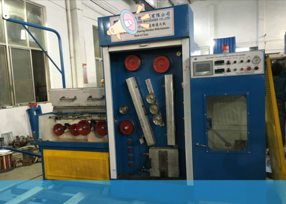 3 Fase 1200m / Min Mesin Menggambar Kawat Tembaga Halus Dengan Annealing
