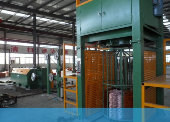 590DC Converter 8mm Batang Tembaga Breakdown Wire Drawing Machine Otomatis