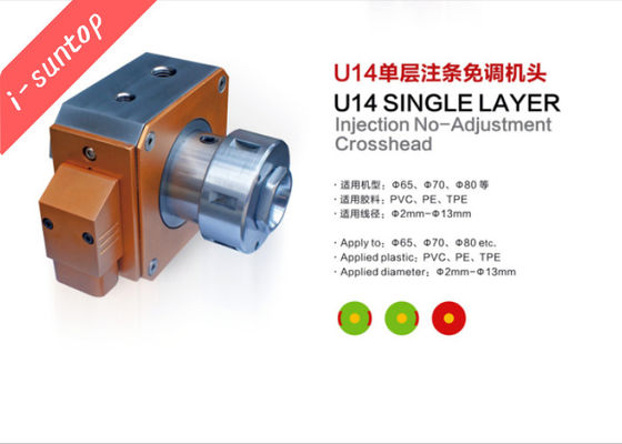 U7/U14 Gratis Adjustable Centering Extrusion Crosshead Untuk Cable Extruder