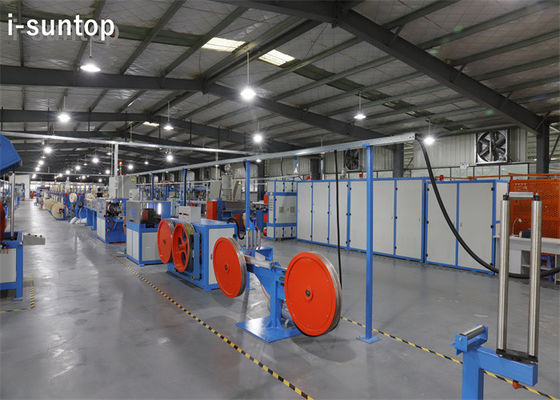 144 Cores Loose Tube SZ Stranding Line Untuk Kabel Serat Optik Udara Terdampar